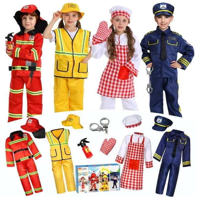 Ropa de vestir Fedio para niños pequeños, 14 unidades, para niños de 3 a 6 años