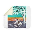 thumbnail image 4 of CafePress - Greyhound Spiritual Tree Sherpa Fleece Throw Blank - Sherpa Fleece Throw Blanket 60" x 50", 4 of 5