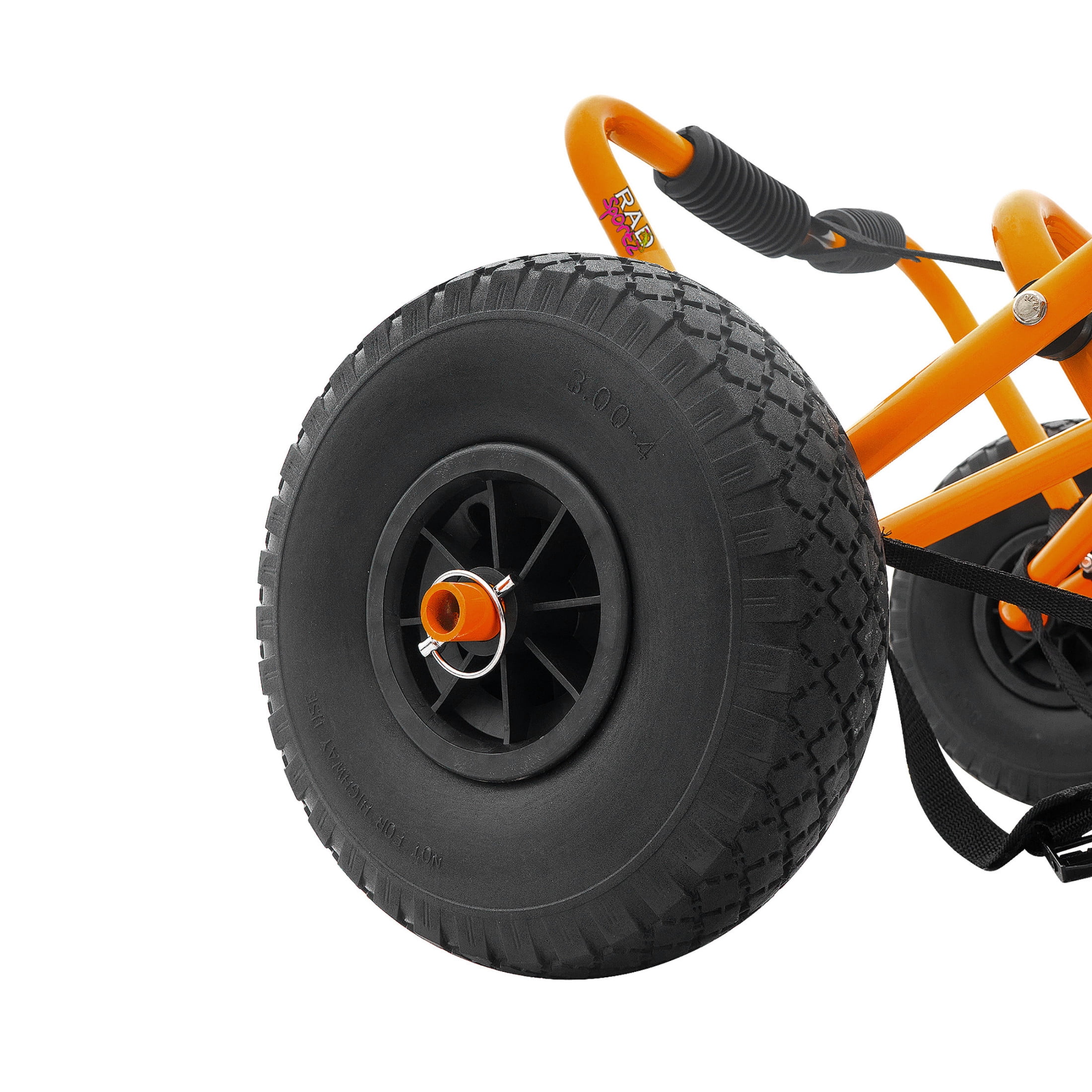 Rad Sportz Foldable Kayak Cart with Airless Tires and 150lb Capacity