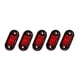 thumbnail image 2 of Luces Led De Marcador Lateral 5 luces LED de marcador lateral impermeables para camiones de remolque de 12 V-24 V (rojo), 2 of 6