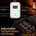 thumbnail image 2 of SereneLife Juego de calentador de piedras de masaje portátil – Kit de masajeador y calentador de piedras calientes de spa eléctrico con 6 piedras de masaje de basalto redondas grandes y 6 pequeñas con, 2 of 6