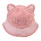 thumbnail image 1 of Girls Hats Bucket Hat Street Strolling Pink Berber Fleece Decorative Winter 1Pc, 1 of 5