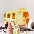 thumbnail image 3 of DOMELAY Bus Water Bottle 500ml Drinking Bottle for Boys and Girls Child Yellow, 3 of 9