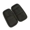 thumbnail image 2 of MasteelfCA EVA Headset Headphone Storage Case USB Box Holder Pouch Durable Zipper Bag Container for Mini Camera Hard Disk Data Cable (Black), 2 of 7