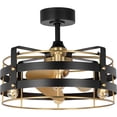 thumbnail image 5 of Sewell Collection 24-in. Three-Blade Matte Black Modern Ceiling Fan, 5 of 10