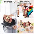 thumbnail image 7 of Nylon Fish Mouth Pencil Case with Large Capacity Zipper Pencil Pouch Christmas-themed Vibe Pencil Bag Organizers, 7 of 7
