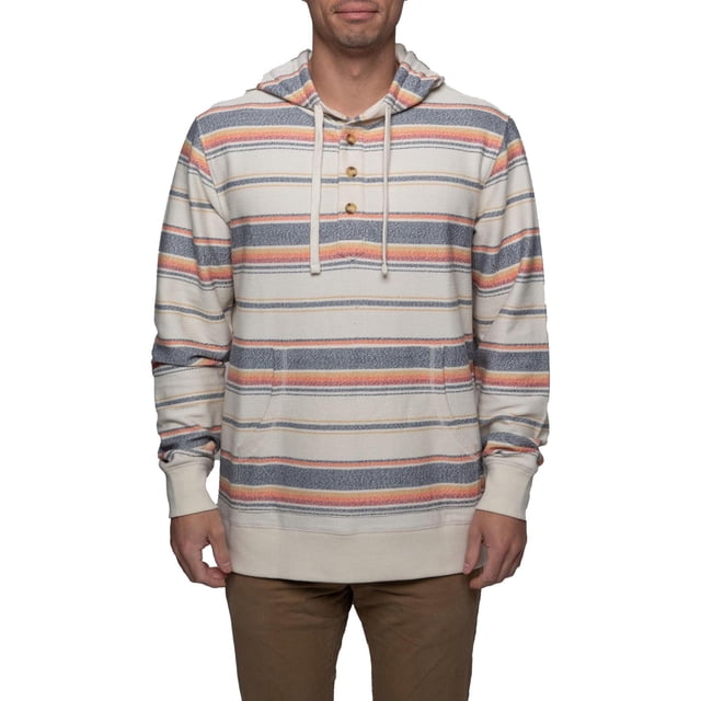ONeill Mens Newman Knit Pullover Hoodie Sweatshirt, Multicoloured, Medium