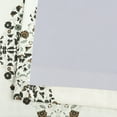 thumbnail image 6 of Kerala Cocoa Printed Cotton Twill Curtain (1 Panel), Kerala Cocoa, 50W X 108L, 6 of 6