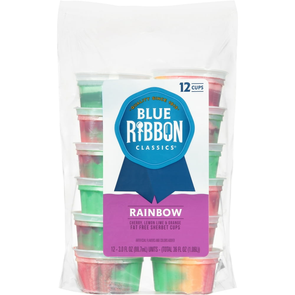 Blue Ribbon Classics Rainbow Sherbet Cup , 12pk