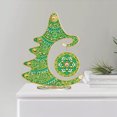 thumbnail image 3 of Pintura de diamante para árbol de Navidad, manualidades, Kit de dibujo de , adornos, regalos artísticos DIY, 5D para decoración de habitación Los 235x285cm perfecl Artesanía de pintura de diamante, 3 of 8
