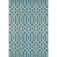 thumbnail image 2 of Momeni Rugs , Baja Collection Contemporary Indoor & Outdoor Area Rug, Easy to Clean, UV protected & Fade Resistant, 6'7" x 9'6", Blue, 2 of 4