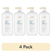 (4 pack) Dove Ultra Care Moisturizing Daily Shampoo for Dry Hair with Bio-Restore Complex, 31 fl oz