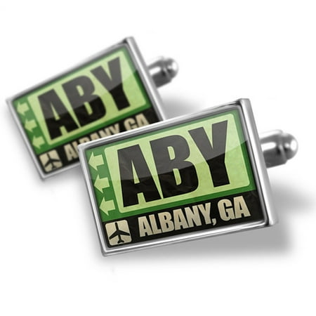 Cufflinks Airportcode ABY Albany, GA - NEONBLOND