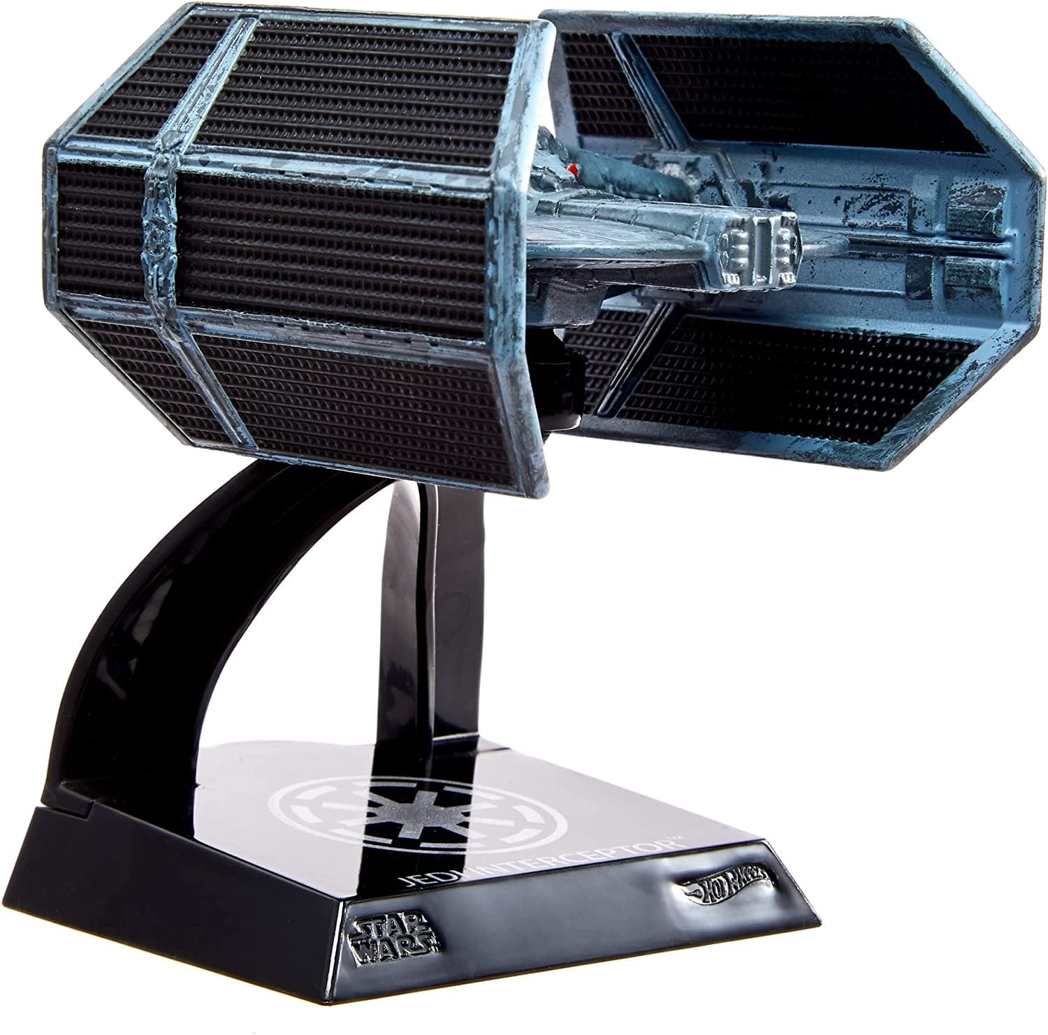 Star Wars Darth Vader's Tie Advanced (2021) Hot Wheels Select Premium Starships Toy Vehicle