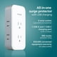 thumbnail image 3 of Regleta de alimentación Philips SPP3503GW con puertos USB-C y USB-A 490J, 3 of 7