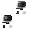 thumbnail image 1 of Matsuzay Reemplazo para hero5 hero6 hero7 Diving 45m Funda impermeable Carcasa Protección subacuática Shell Box Cover negro 2piezas, 1 of 6