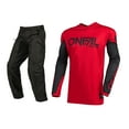 thumbnail image 1 of Oneal Element Threat Jersey and Apocalypse Pants Red/Black Motocross Dirt bike Offroad MX Jersey Pants Combo Package Riding Gear Set Jersey, 1 of 6