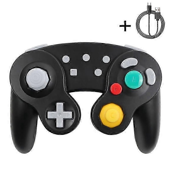 Wireless Controller for Switch,Gamecube Switch Pro Controller for Switch/Switch OLED/PC/Steam, Auto Turbo,Wake-up/Screenshot Function