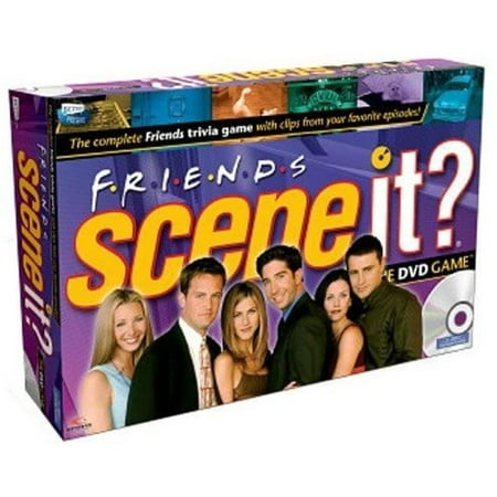 Scene It? Friends Edition DVD Game, The premiere DVD-based trivia game with clips from your favorite Friends episodes By Brand Screenlife