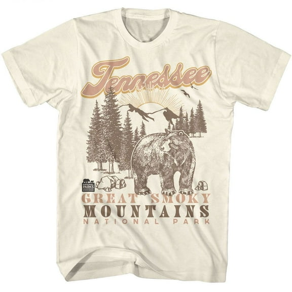 National Parks Tennessee Smoky Mountains Natural Adult T-Shirt M