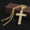 thumbnail image 4 of Cross Pendant Necklace Stainless Steel Cross Necklace for Men Women, 4 of 6