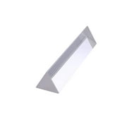 Optical Glass Triangular Prism, Photography/Light Spectrum Prism (6 Inches)