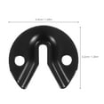 thumbnail image 2 of OUNONA 8 Pcs Clips de Support Mural en Acier Inoxydable pour Miroir pour Montage de Meubles d'Extérieur Robuste, 2 of 6