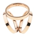 thumbnail image 2 of lionlar Fashion Copper Tricyclic Shawl Scarf Rings Buckles Clips Gold Rose Gold, 2 of 9