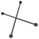 thumbnail image 5 of Marimba Mallet Stainless Steel Felt Practical Double-End For Music Practice Performance 39.00X2.50X2.50cm 2Pcs, 5 of 5