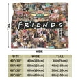 thumbnail image 2 of Friends Tv Show Throw Blanket 60"X50" Soft Flannel Lightweight Plush Air Conditioner Quilt Suitable For Sofa,Living Room,Bedroom,Double Bed, 2 of 4