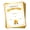 Golden Border, variant on Gleamdisplay Gold Certificate of Achievement Paper, 30-Pack - 9.8x7.8 Inches Blank Award Recognition Stationery for Training Completion Preschool Graduation