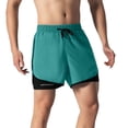 thumbnail image 6 of Bibifish Women's 2-In-1 Shorts Double Layer Unisex Couple Running Outdoor Shorts Workout Shorts, 6 of 6