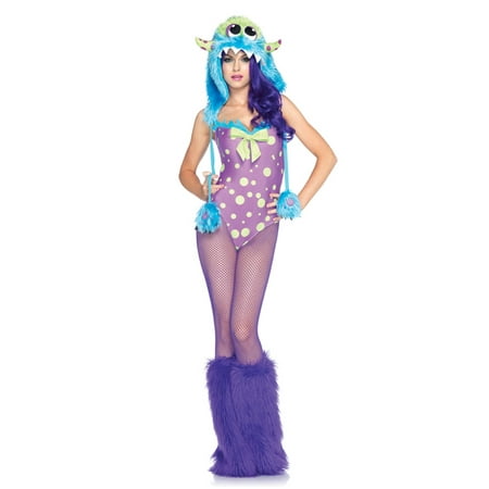 Adult Sexy Flirty Gerty Monster Costume by Leg Avenue 85017