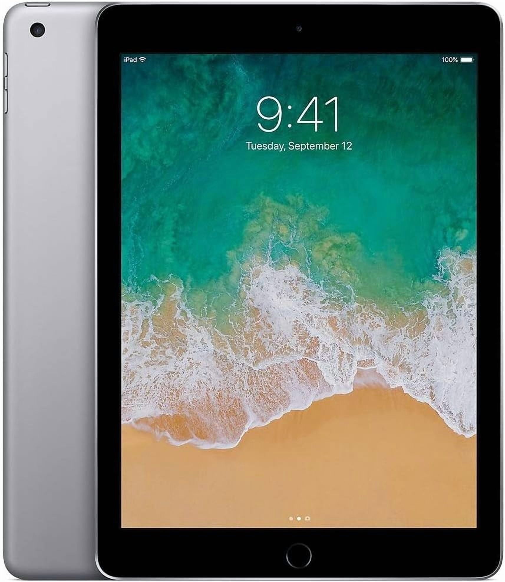 Apple 2018 iPad 6th Gen 9.7-inch Wi-Fi 128GB Space gray