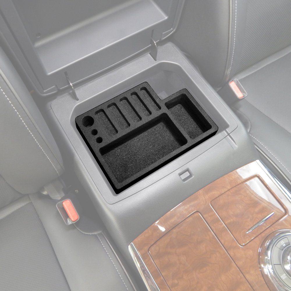 Red Hound Auto Full 5 Piece Vehicle Organizer Center Console Glove Box Forward Inserts