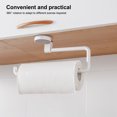 thumbnail image 3 of Moyic Soporte para toallas de papel, armario de pared, organizador giratorio de 360 ​​°, impermeable, ahorro de espacio, toallero extraíble para Juegos de accesorios de baño Moyic HA064289-00, 3 of 6