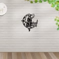 thumbnail image 4 of Decoración de pared de bruja de metal para puerta, ideal para interiores y exteriores, ideal como regalo para fiestas de Halloween., 4 of 7