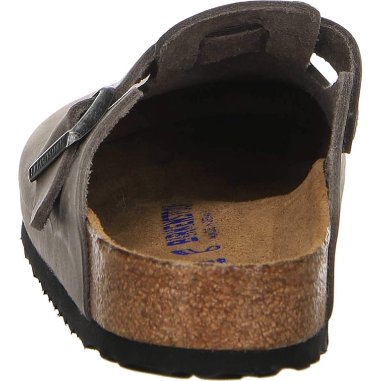 Birkenstock Mens Boston Soft Footbed Iron Clog - 38 REG - Walmart.com