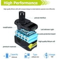 thumbnail image 2 of 4Pack for Ryobi One+ Plus 18V 5.0Ah Lithium-ion Battery Compatible P108 Cordless Tool Battery, 2 of 4
