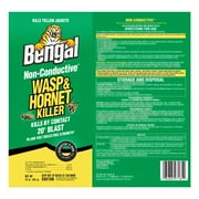 Bengal Non-Conductive Wasp and Hornet Killer, Aerosol Yellow Jacket Killer Spray, 15 oz Aerosol Can