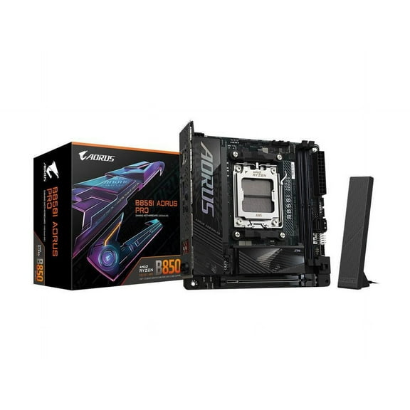 Aorus Ultra Durable B850I AORUS PRO Gaming Desktop Motherboard - AMD B850 Chipset - Socket AM5 - Mini ITX (b850iaoruspro)