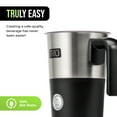 thumbnail image 5 of TRU Electric Milk Frother - Foam Maker for Lattes, Cappuccinos, Iced Coffee & More - One-Touch Operation & Precision Spout - Hot & Cold Milk Frother with Automatic Shut-Off - 10 Oz, 5 of 7