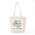 thumbnail image 6 of CafePress - Ask Not Editor Tote Bag - Unisex Canvas Tote Bag, Beige, 1-Piece, 6 of 7