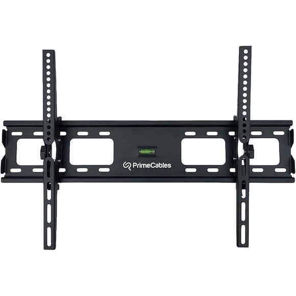 37-70 inch Tilting TV Wall Mount Bracket Holds 121 lbs/55kg and Max VESA 600, Fits 12" 16" Wall Wood Studs, Safety Lock & Integrated Bubble Level