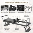 thumbnail image 2 of Addwin Foldable Home Pilates Reformer Equipment, Small Reformer for Women Use Studio Gym Yoga, 2 of 6