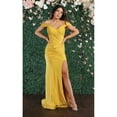 thumbnail image 6 of Women's May Queen Sorority Formal Dress Rush MQ1855 Long Outfit Hunter Green 20, 6 of 9
