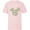 Soft Pink, variant on Disney Mickey Mouse Icon Hanukkah Chanukah Dreidel Menorah - Short Sleeve T-Shirt for Kids – Customized-White