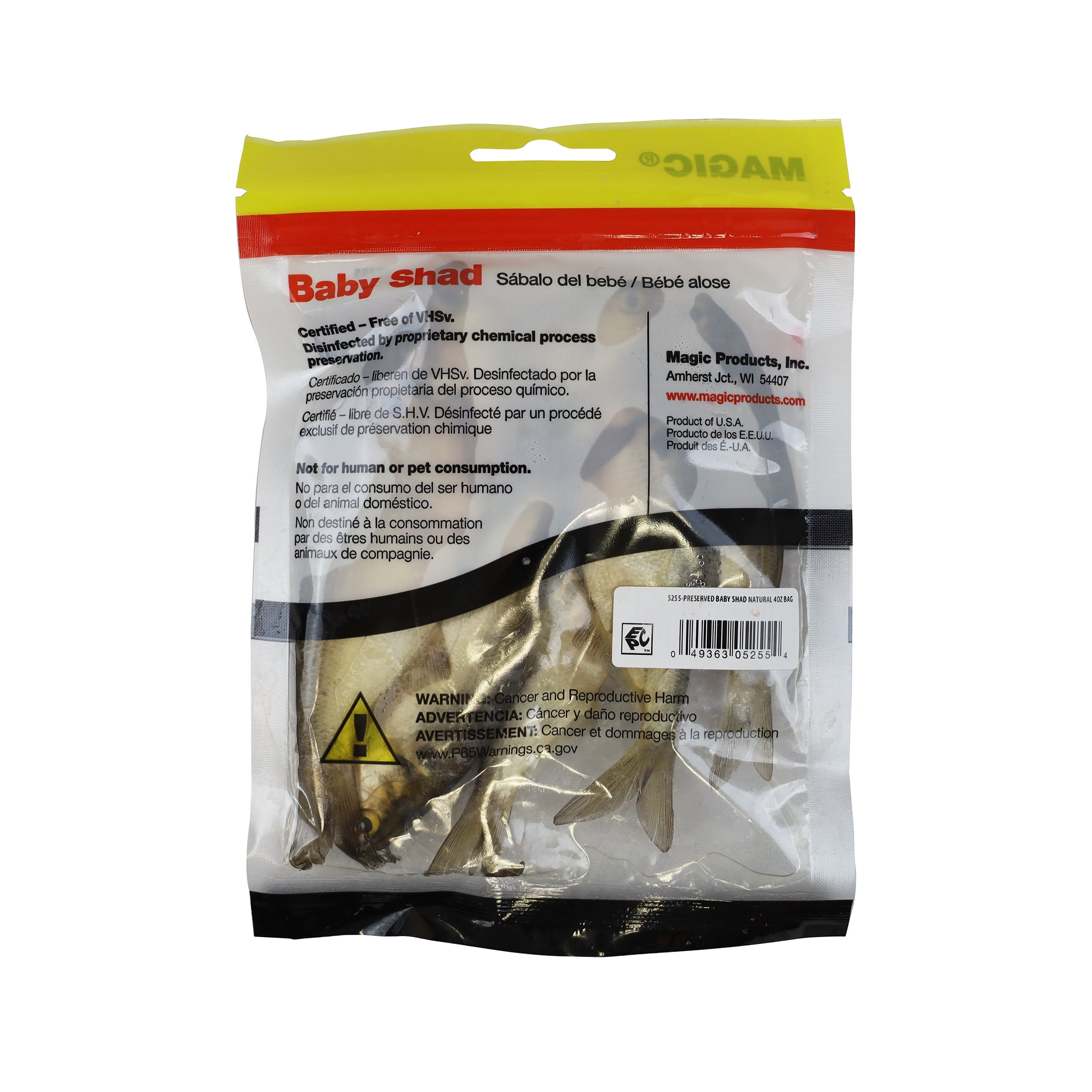 Magic Preserved Shad Bait 4 oz. – Natural Color