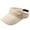 R Beige, variant on Sun Protection Mesh Baseball Cap for Men Women Summer Outdoor Visor Hat Hollow Breathable Sports Beige