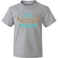 thumbnail image 3 of Inktastic Life is Better at the Cabin, Deer Antlers, Camping Youth T-Shirt, 3 of 5